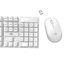 Ver imagem 2 de Kit Teclado e Mouse sem Fio Branco Kw801138w Gfire