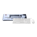 Ver imagem 3 de Kit Teclado e Mouse sem Fio Branco Kw801138w Gfire