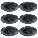 Ver imagem 1 de Kit 6 Pratos Rasos de Pedra Sabão 24 Cm