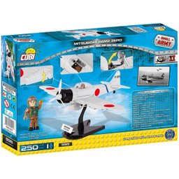 Blocos Para Montar Aviao Militar Mitsubishi Zero - Cobi COBI5515 - 5