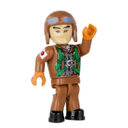 Blocos Para Montar Aviao Militar Mitsubishi Zero - Cobi COBI5515 - 4