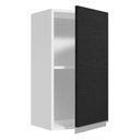 Ver imagem 6 de Armário de Cozinha Aéreo 35 cm 1 Porta Branco/Preto Glamy Madesa