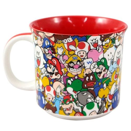 Caneca Do Jogo Super Mário Bros Personalizada Canecas Geek