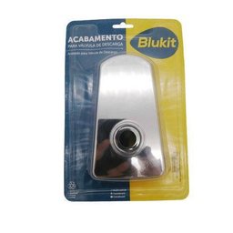 Canopla Cromada Válvula Descarga Lorenzetti P20 -blukit - 2