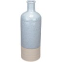 Ver imagem 1 de Vaso Decorativo Enfeite Casa Aparador Garrafa Home&co Cerâmica 44x15x15cm Cinza