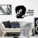 Ver imagem 1 de Adesivo de Parede Raul Seixas Maluco Beleza - Preto