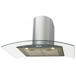 Coifa de Parede Vidro Digital Talent Touch 90cm 127V Inox Fischer - 1