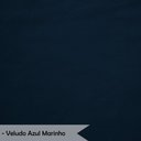 Ver imagem 7 de Namoradeira Pétala 2 Lugares Decorativa Veludo Azul Marinho - Montanaris Decor MD MONTANARIS DECOR