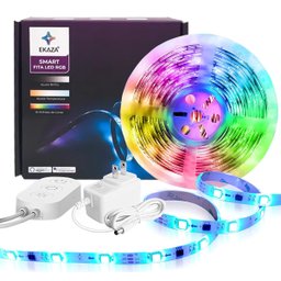 Fita Led RGB Smart Wifi Alexa Google Bivolt 5 Metros Ekaza - 1