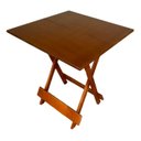 Ver imagem 7 de Kit 5 Conjuntos Dobráveis 70x70 com 5 Mesas e 20 Cadeiras Mel