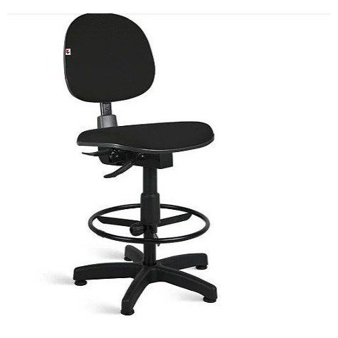 Cadeira Caixa Executiva Tecido Nr 17 Back System:preto