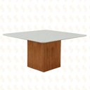 Ver imagem 1 de Mesa de Jantar Quadrada MDF Laminado - Alice-0,90x0,90 metro - Art Salas