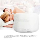 Ver imagem 2 de Aromatizador Umidificador Difusor A770 Aquilae 300ml LED RGB Ionizador Branco Bivolt