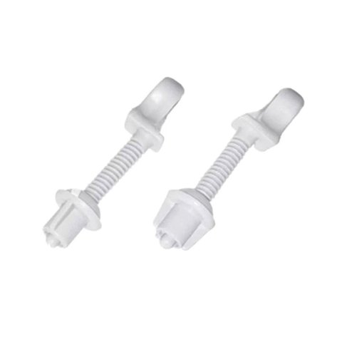 Parafuso Plástico Par para Assento Sanitário Soft, Loft, Plus e Confort - Metasul