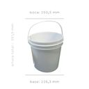 Ver imagem 6 de Balde Alça Plastica para Quimicos 10 Litros 02 Pçs