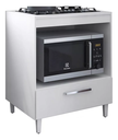 Ver imagem 1 de Armário Balcão Branco para Cooktop 04 Bocas com Espaço para Forno