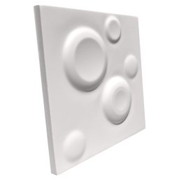 Forma 3D Gesso e Cimento ABS - Luas 50x50 - 5