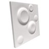Forma 3D Gesso e Cimento ABS - Luas 50x50 - 5