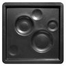 Forma 3D Gesso e Cimento ABS - Luas 50x50 - 2
