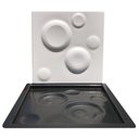 Ver imagem 6 de Forma 3D Gesso e Cimento ABS - Luas 50x50