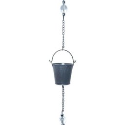 Pêndulo Metal Coração e Baldinho Empório das Flores - 2