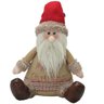 Papai Noel Rústico Sentado Let It Show Santini - 1