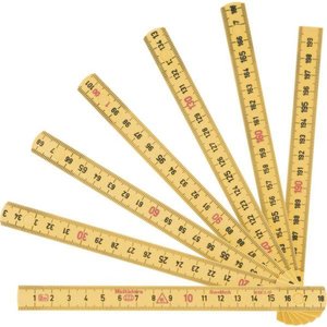 Escala Métrica 2 Metros 12 Dobras de Nylon - Vonder