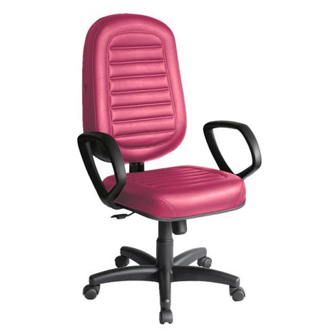 Cadeira Presidente para Escritório Linha Blenda Rosa