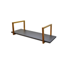 Ver imagem 1 de Nicho SIMPLES metalon 100X20 CINZA E_DOURADO  METALICO 01
