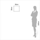 Ver imagem 4 de Nicho Retangular 100% Mdf Industrial F27 Freijó/preto - Dalla Costa