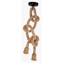 Lustre Pendente Corda para 2 Lâmpadas E27 Bivolt - 3