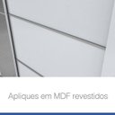 Ver imagem 5 de Guarda-Roupa Casal com Espelho 2 Portas de Correr Dakar Henn