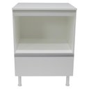 Ver imagem 4 de Balcão Multiuso Cozinha para Cooktop Micro/forno 100% Mdf Cor:branco