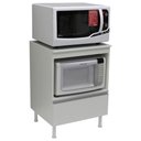 Ver imagem 1 de Balcão Multiuso Cozinha para Cooktop Micro/forno 100% Mdf Cor:branco