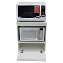 Ver imagem 5 de Balcão Multiuso Cozinha para Cooktop Micro/forno 100% Mdf Cor:branco