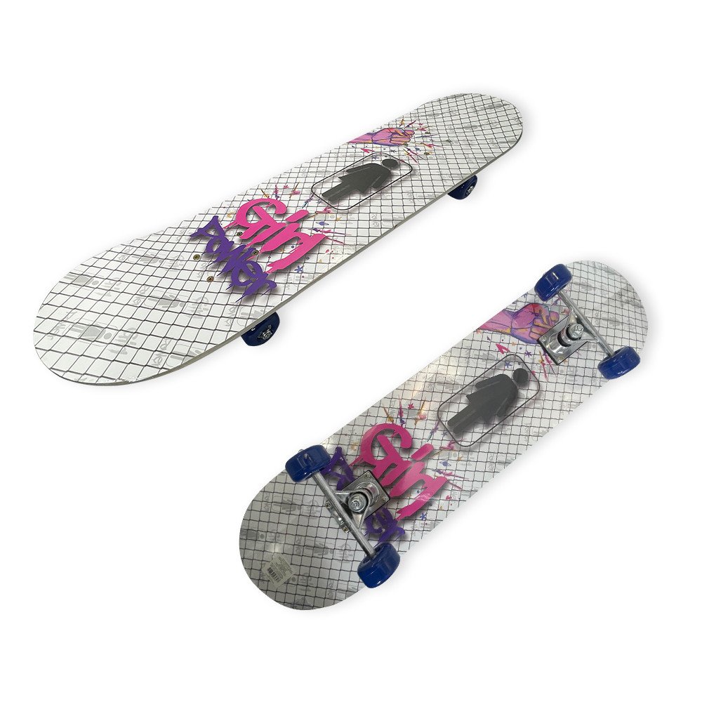 Skate Montado Semi Profissional Completo Girl Power - 2