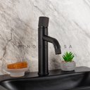 Ver imagem 2 de Torneira Para Banheiro Misturador Monocomando Baixa Jagui Pingoo.casa - Preto