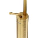 Ver imagem 3 de Torneira Capri Dourada Escovada Gota Aço Inox 304 Gold Luxo