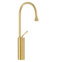 Ver imagem 5 de Torneira Capri Dourada Escovada Gota Aço Inox 304 Gold Luxo