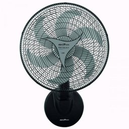 Ventilador de Parede Britânia 45cm Mega Turbo 50 Six Cr, 126W, Preto - 110V - 2 Ventilador de Parede Britânia 45cm Mega Turbo 50 Six Cr, 126W, Preto - 110V - 2