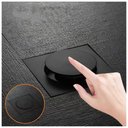 Ver imagem 4 de Ralo Click 10x10 Inteligente Veda Cheiro Kit 4 Unidades Lavabo Banheiro Casa Hotel Pousada Funcional