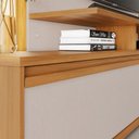 Ver imagem 5 de Estante para Tv até 60 Polegadas Crew 2 Portas Freijó Trend/off White - Pnr Móveis