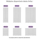 Ver imagem 7 de Quarto de Bebê Completo Berço Americano 3 em 1 Colchão Realeza Multimóveis Mp4611 Branco