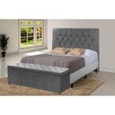 Ver imagem 1 de Conj Quarto Cabeceira Recamier Bau Julia 6743 Solt 90cm