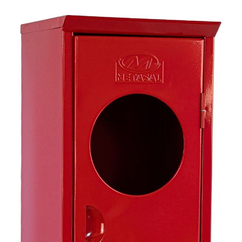 Abrigo Extintor Incêndio 4 a 12kg com Pingadeira 85x40x30cm - 3