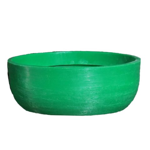 Vaso Planta 35x15 Bacia Cuia Polietileno - VERDE BANDEIRA 011