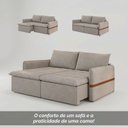 Ver imagem 6 de Sofá Retrátil 5 Lugares Madeira Eucalipto Ibitipoca