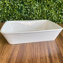 Ver imagem 6 de 8 Travessas Refratárias de Porcelana Branca 29x20x5cm Restaurantes Buffet Línea Lyor Servir