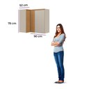 Ver imagem 3 de Armário Canto 3 Portas Allure Linea Brasil Mdf