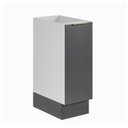 Ver imagem 2 de Balcão 1 Porta 30cm sem Tampo com Rodapé Ipanema CabeCasa MadeiraOriginals